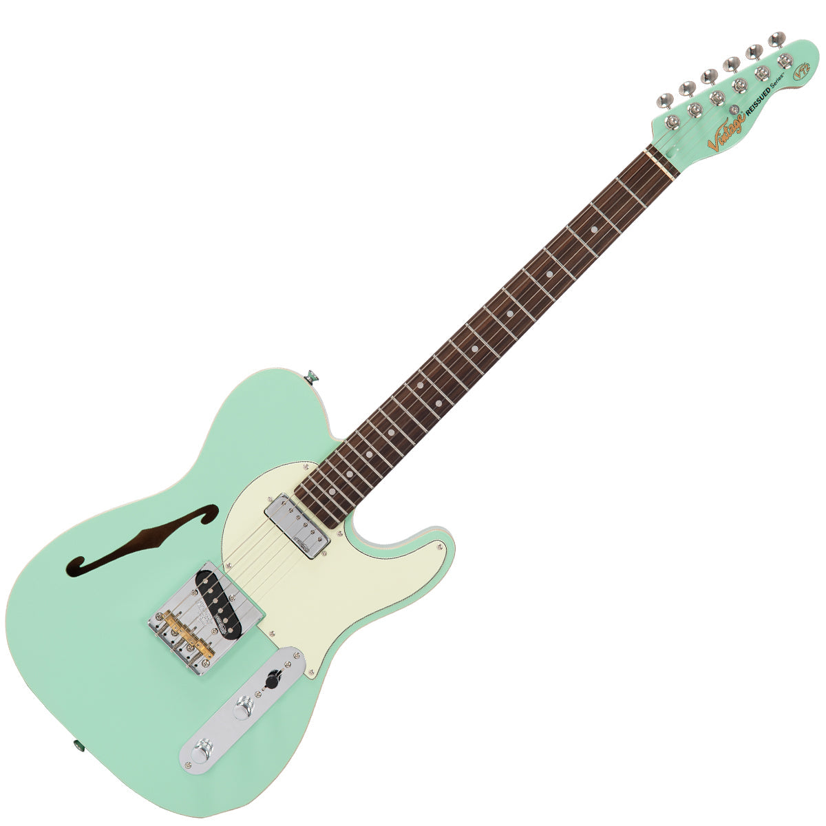 Vintage V72 ReIssued Electric Guitar ~ Ventura Green