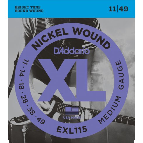 D'Addario Nickel Wound 11/49