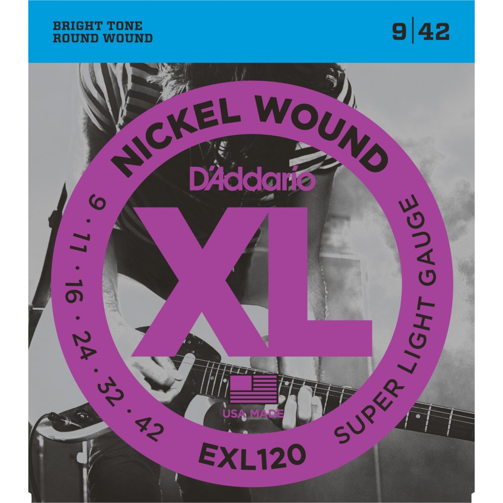 D'Addario Nickel Wound 9/42